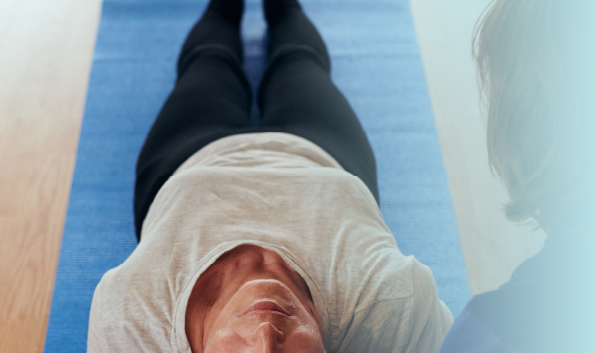 Guide Yoga Stretching representing Somatic Yoga Therapy