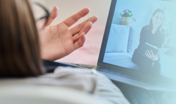 Online Therapy Image representing Certified Coaching